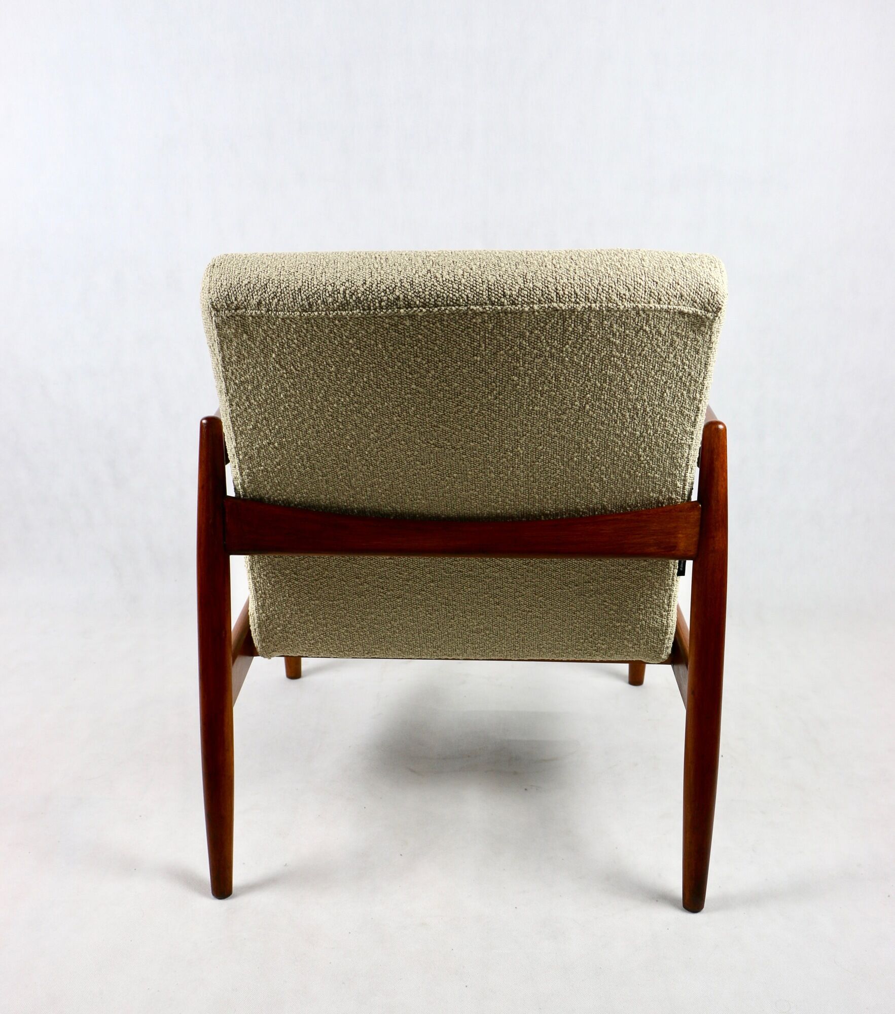 Beige Boucle GFM-64 Armchair