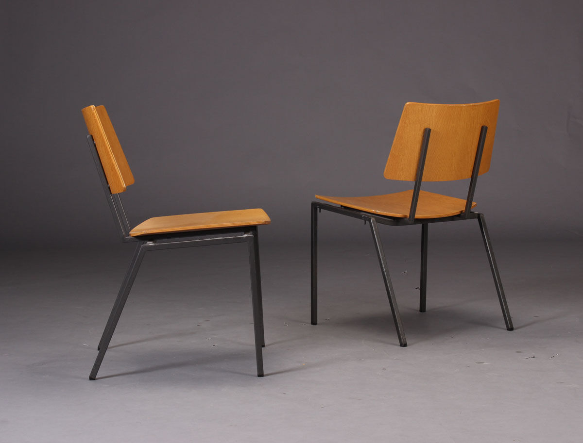 Lot de six chaises scandinave