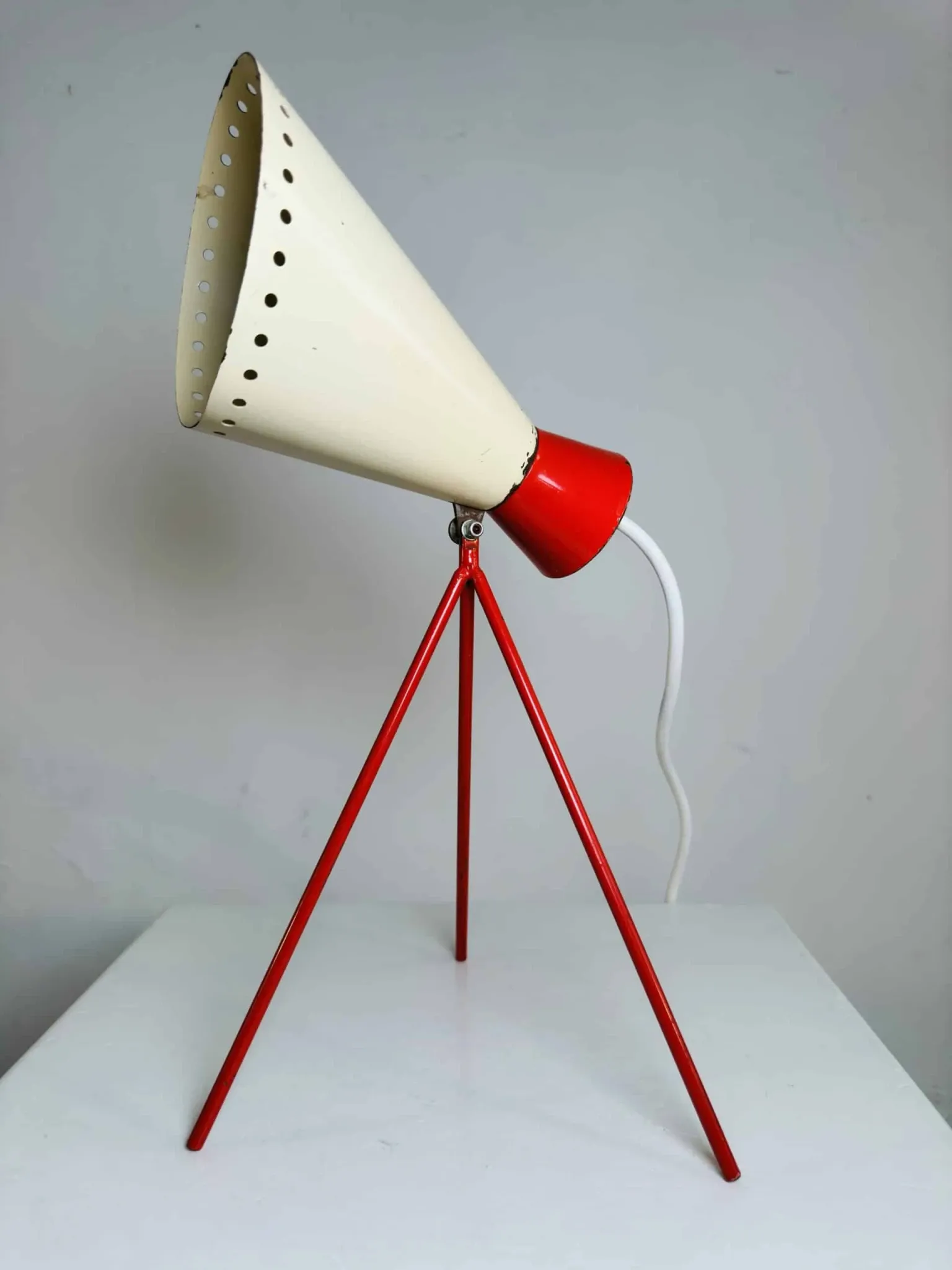 Model 1618 Desk Lamp By Josef Hurka For Napako, Czechoslovakia, 1954