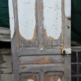 Old door beautiful patina height 208 cm