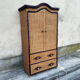 Armoire en rotin 1970