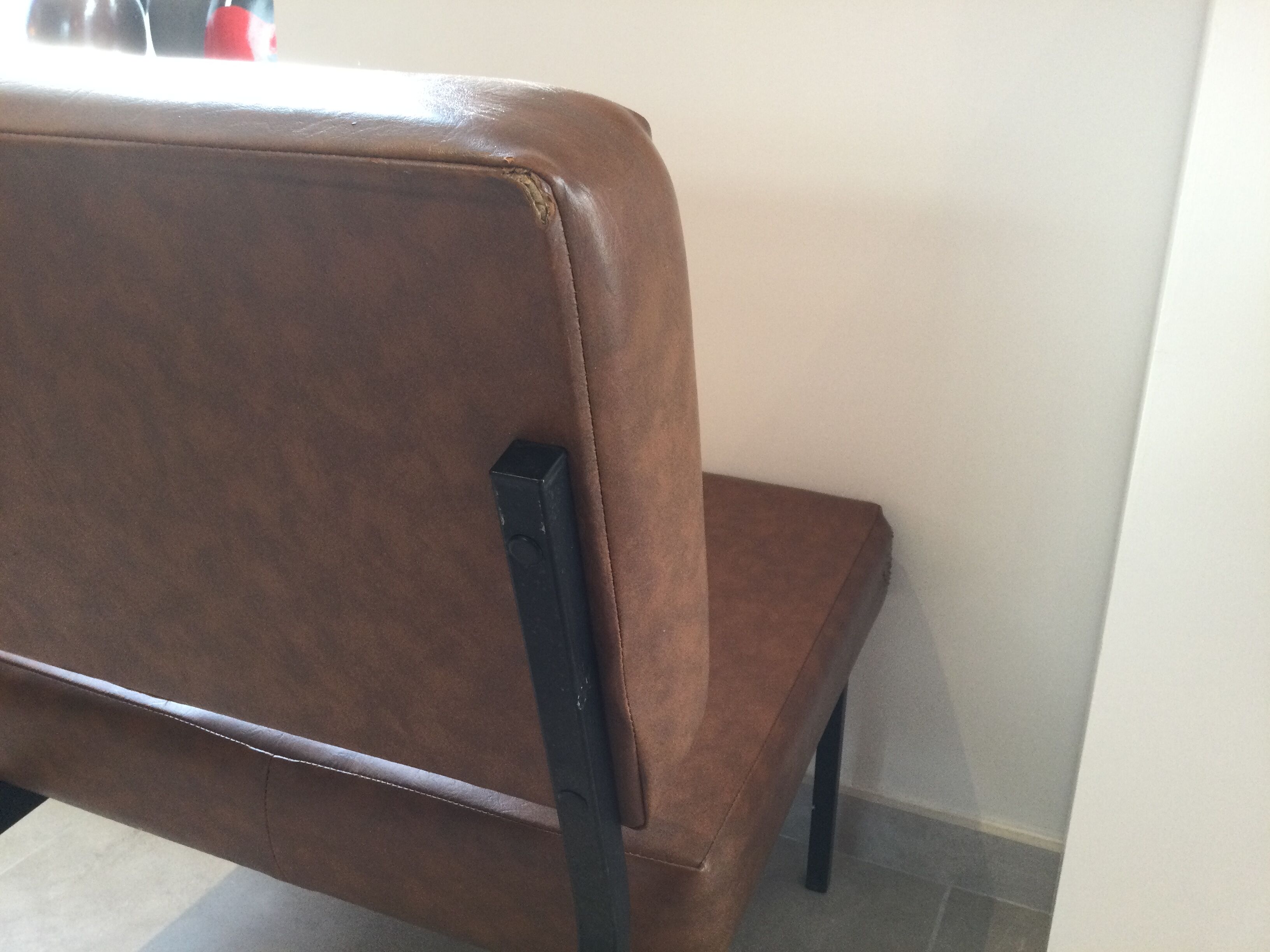 Pair of skai and black metal heaters