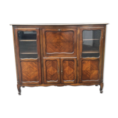 Enfilade secretary in Louis XV style made of cherry wood - 1960s