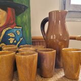 Ceramic orangeade set - 10 mazagrans