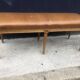 Leather bench