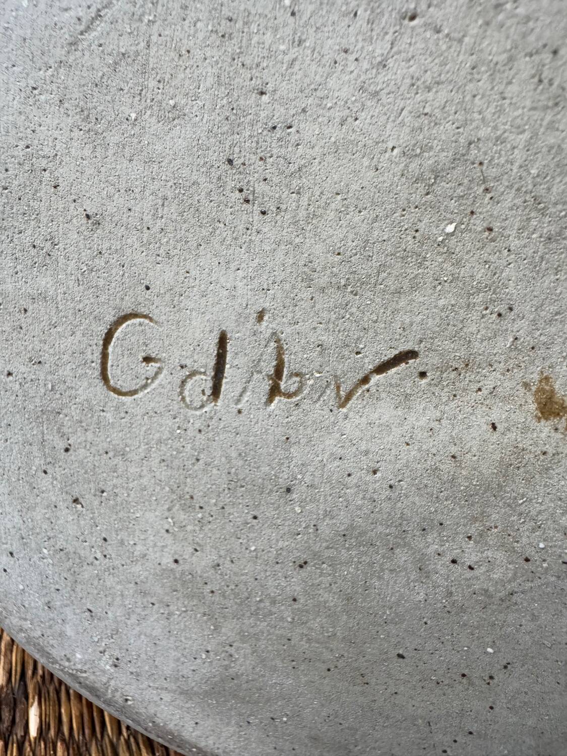 Gilles d'Aon ceramic vase