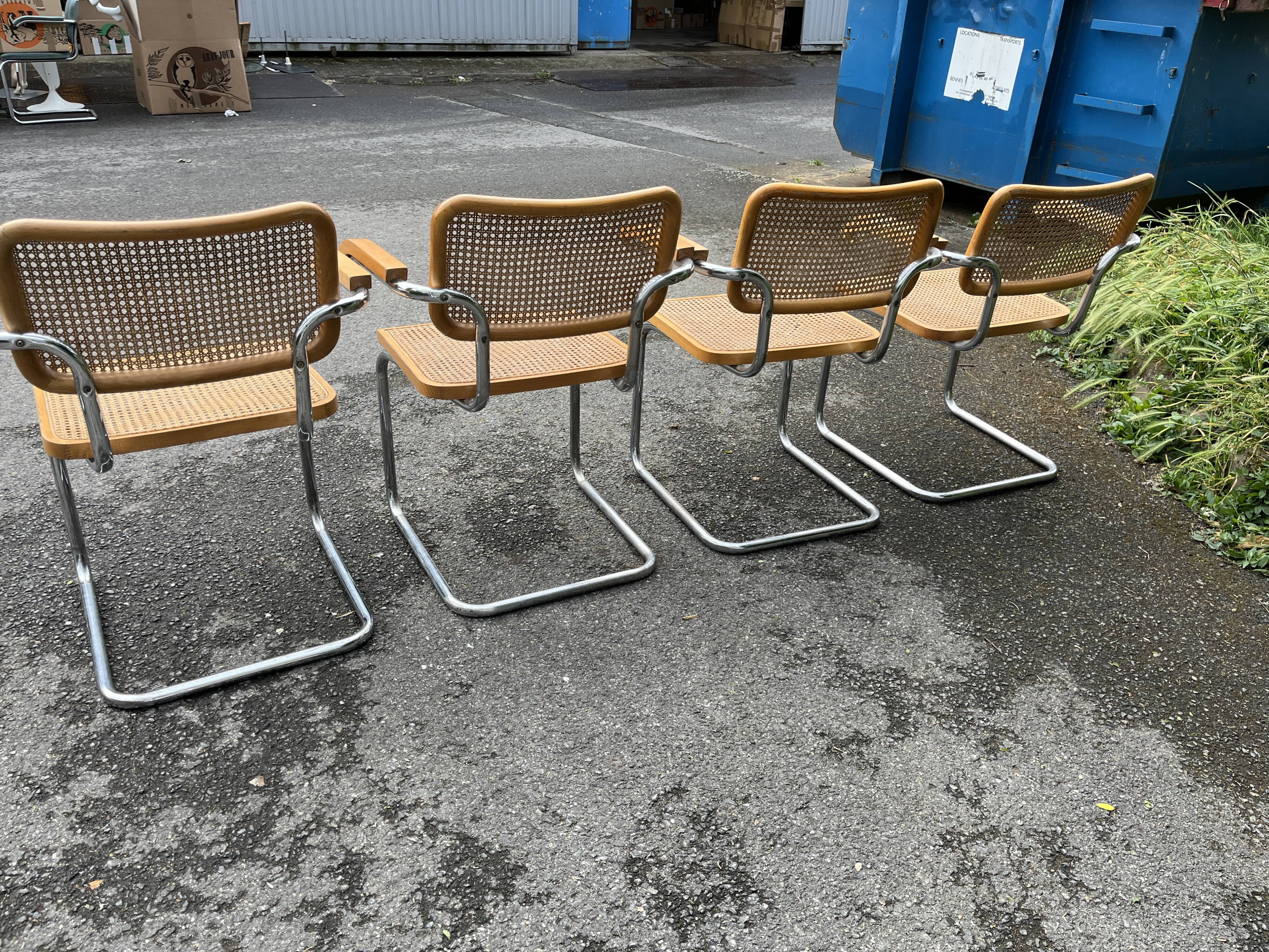 Marcel Breuer first edition armchairs