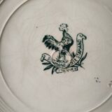 Vintage plate st amandinoise St Amand France lily of the valley motif