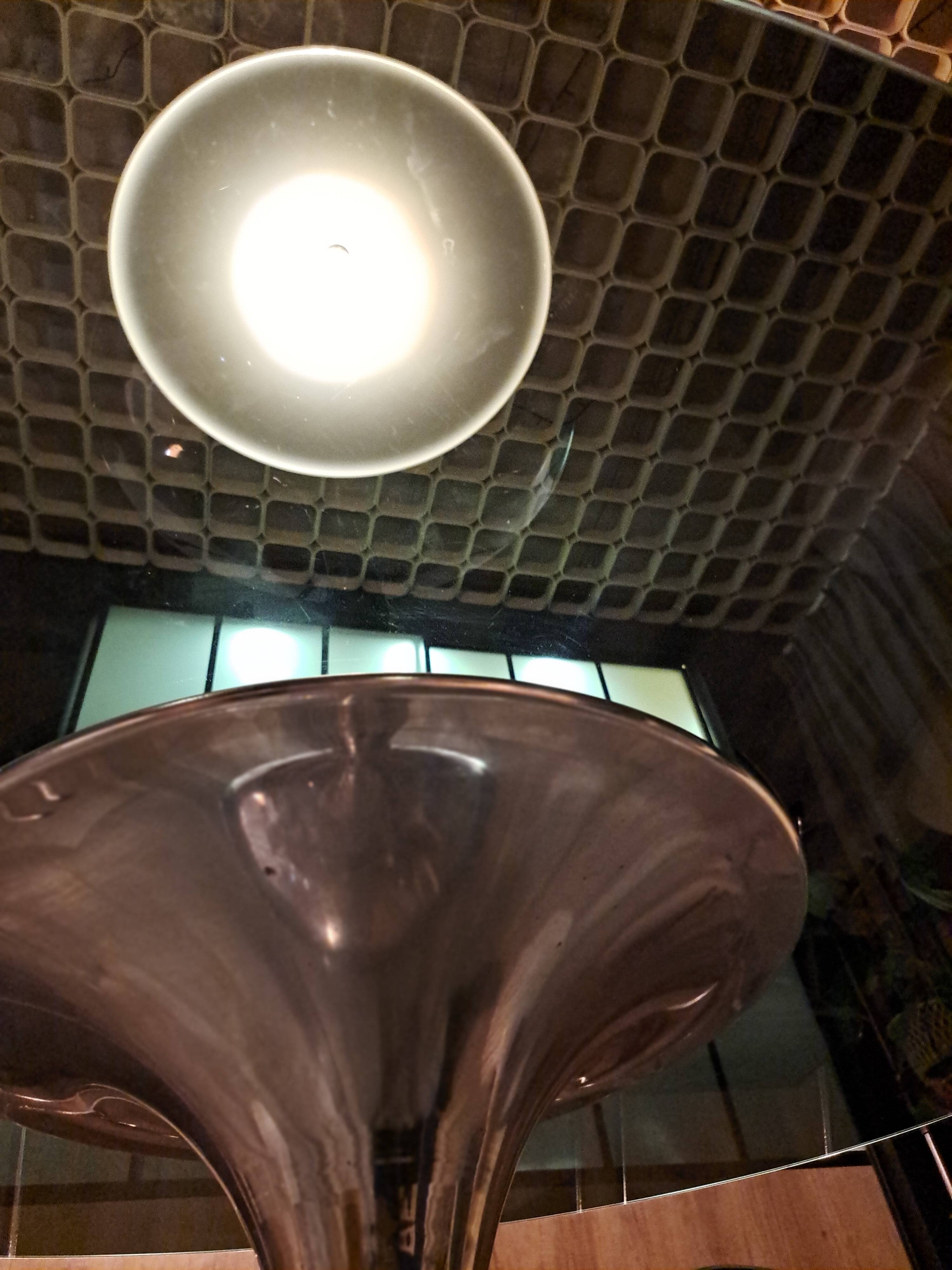 Guzzini pendant lamp in plexiglass 1970