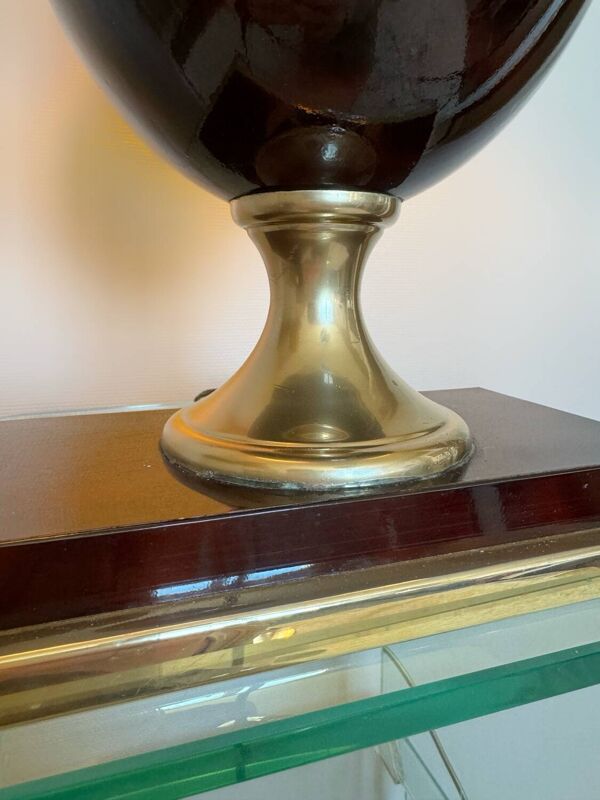 Grande lampe Le Dauphin œuf années 70