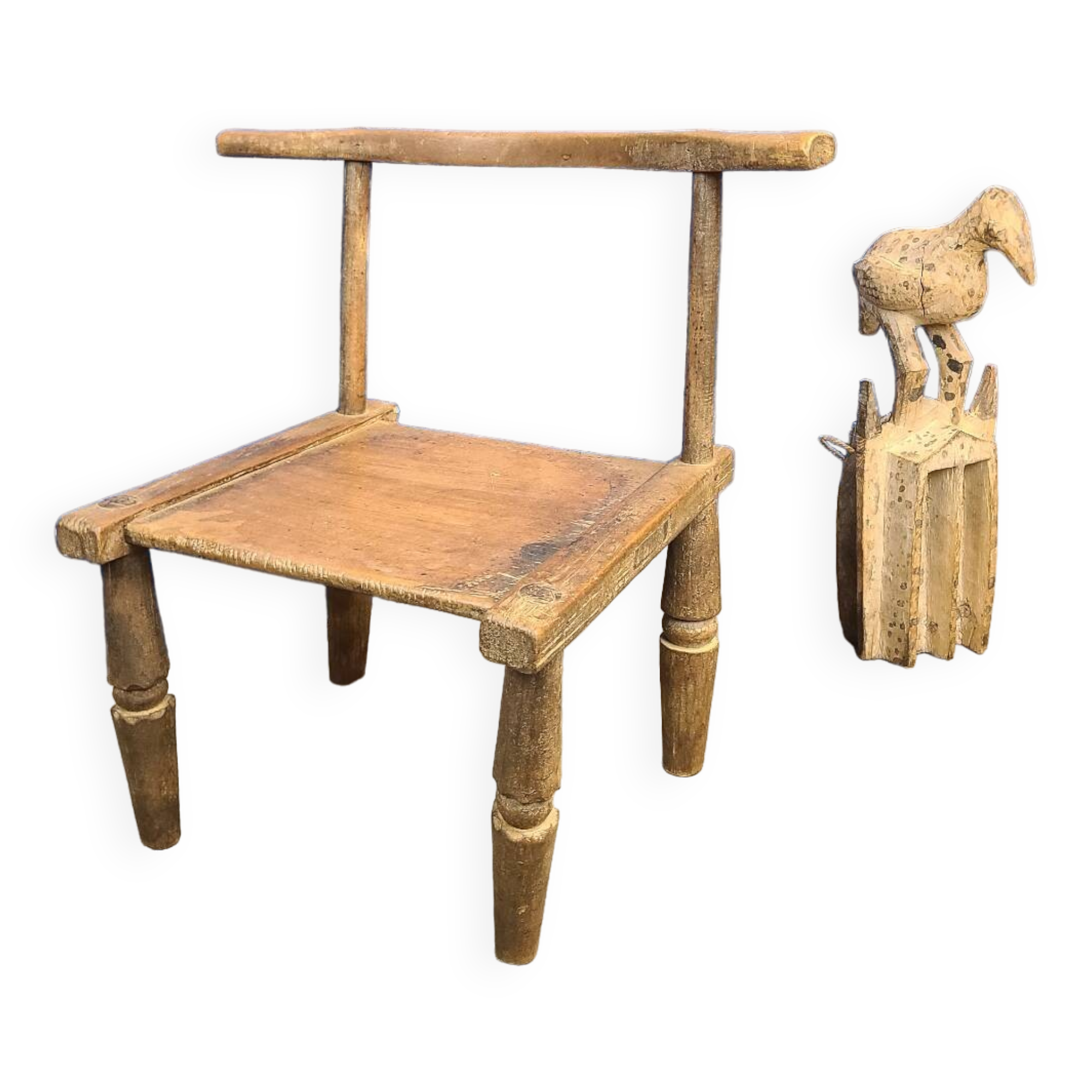 Baoulé chair 19th century