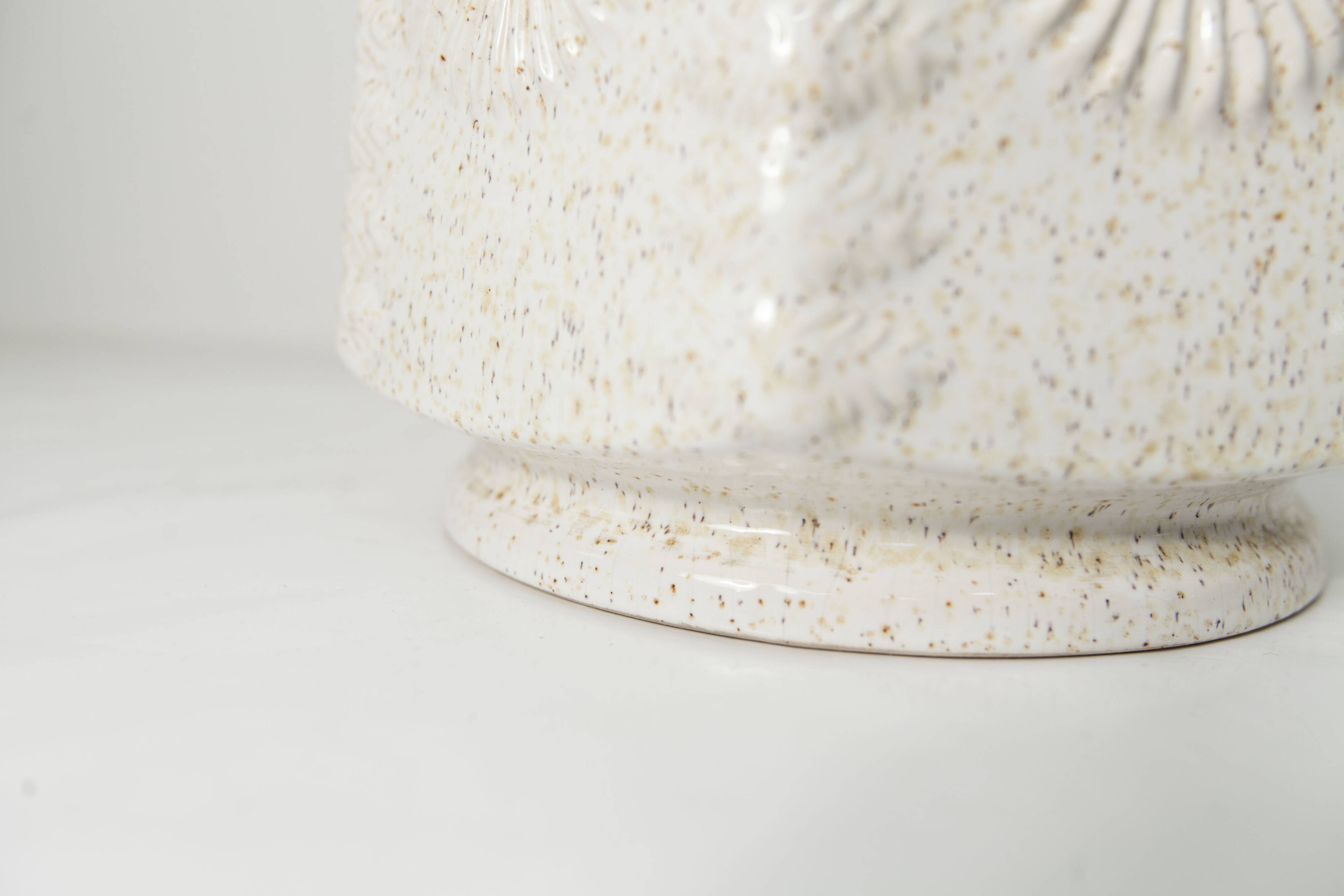 Grand vase céramique 1960 allemand 50cm