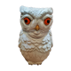 Umbrella holder owl in ceramic