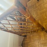 Vintage rattan desk