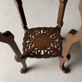 Wooden and marble selette