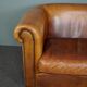 Beautifully colored 2.5-seater cowhide sofa