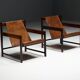 Lia lounge chairs by Sergio Rodrigues, Brazil, 1962