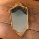 Miroir bois doré 68 cm