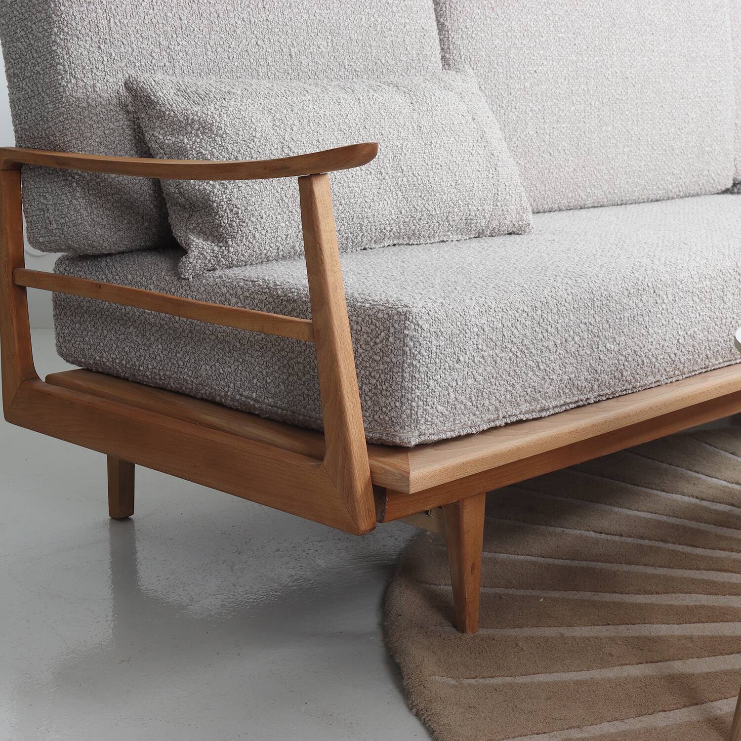 Scandinavian corner sofa