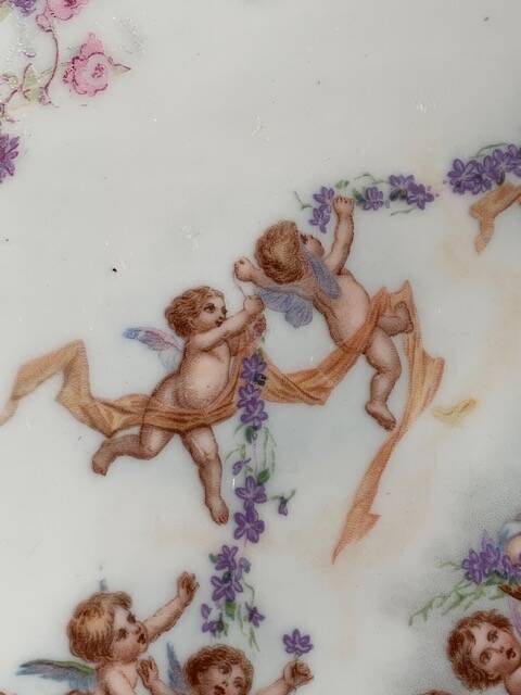 Victoria Austria porcelain dish