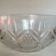 Vintage glass salad bowl