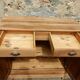 Majestic old walnut country sideboard