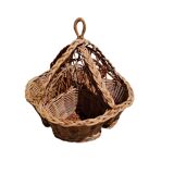 Wicker kitchen storage basket