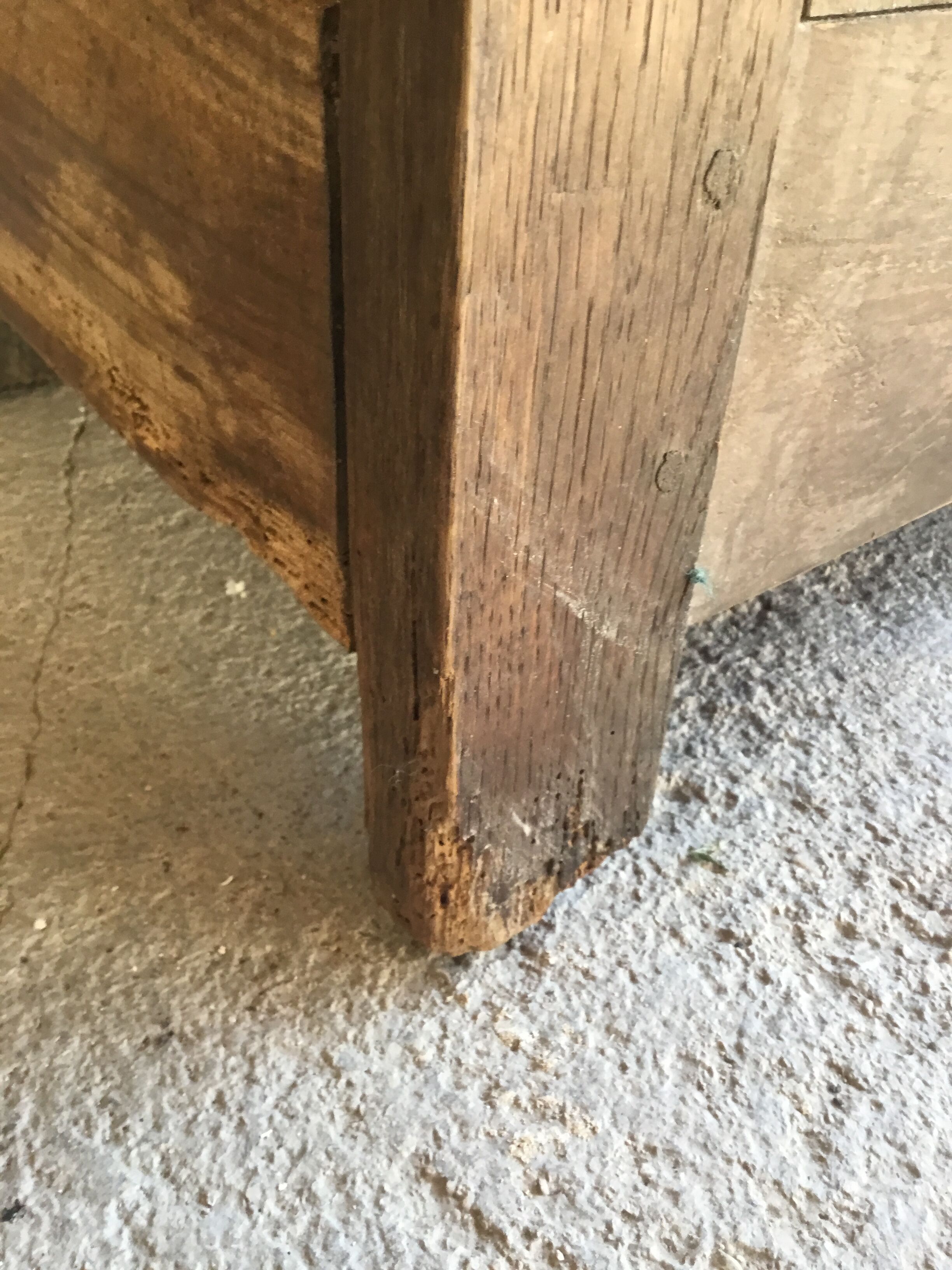 Empire cabinet with bronze ornamented columns