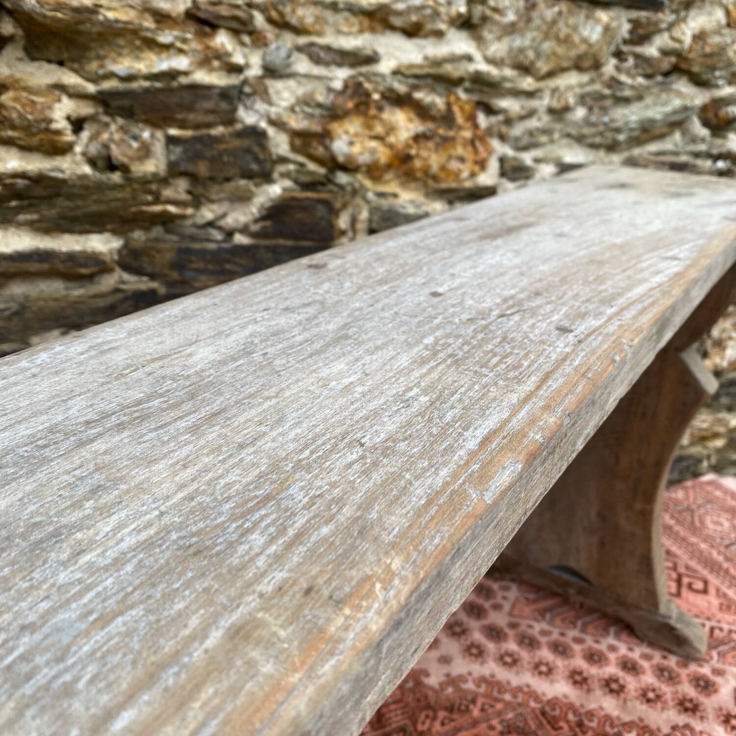 Old bistro bench 99cm