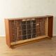 Functional folding bed from the 1960s, teak veneer