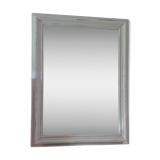 Miroir cadre bois laqué