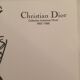 Christian dior, fashion press black and white vintage illustration