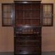 Victorian mahogany bookcase with secretary and chest of drawers.