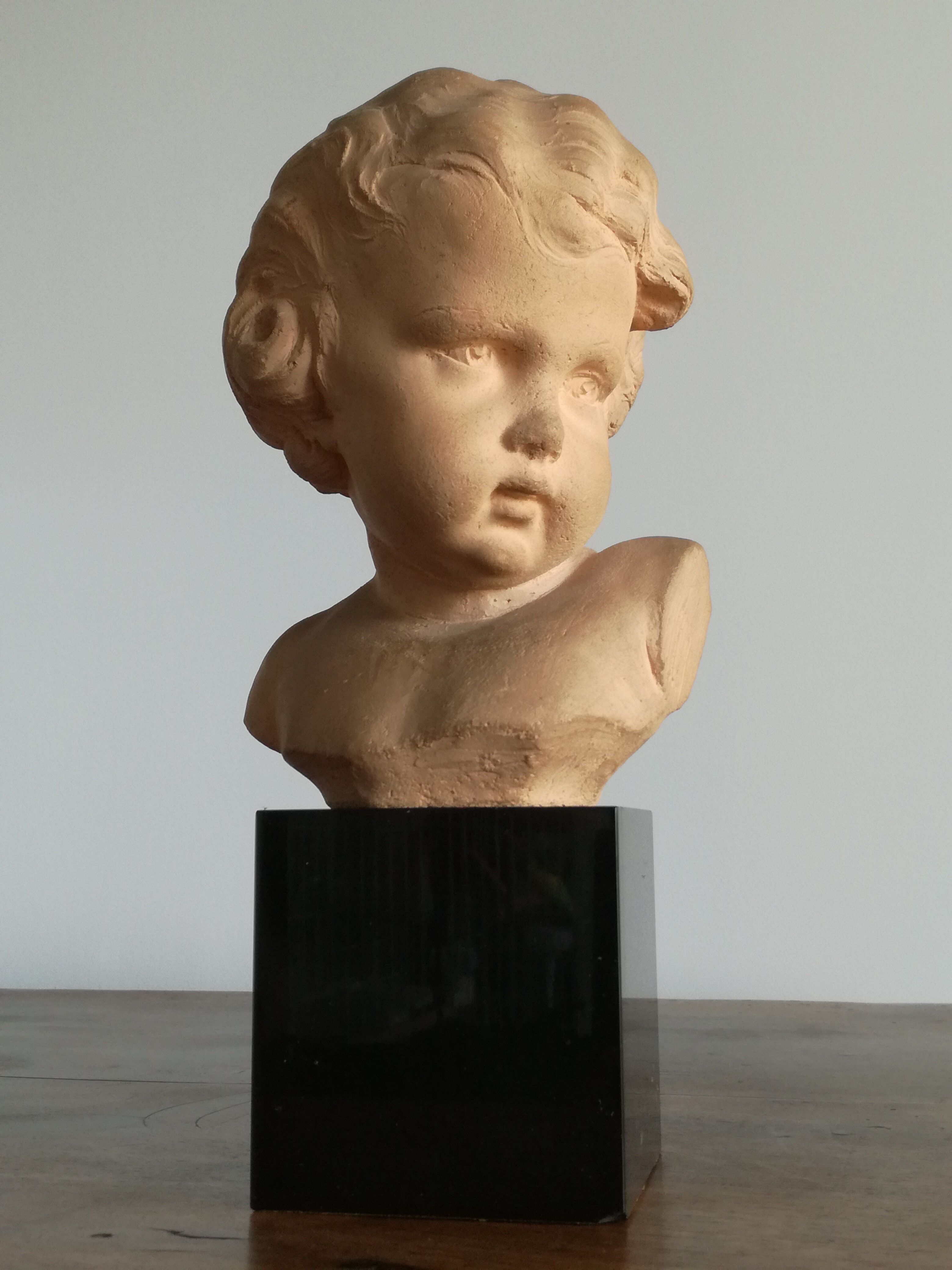 Bust of former child terracotta signed George