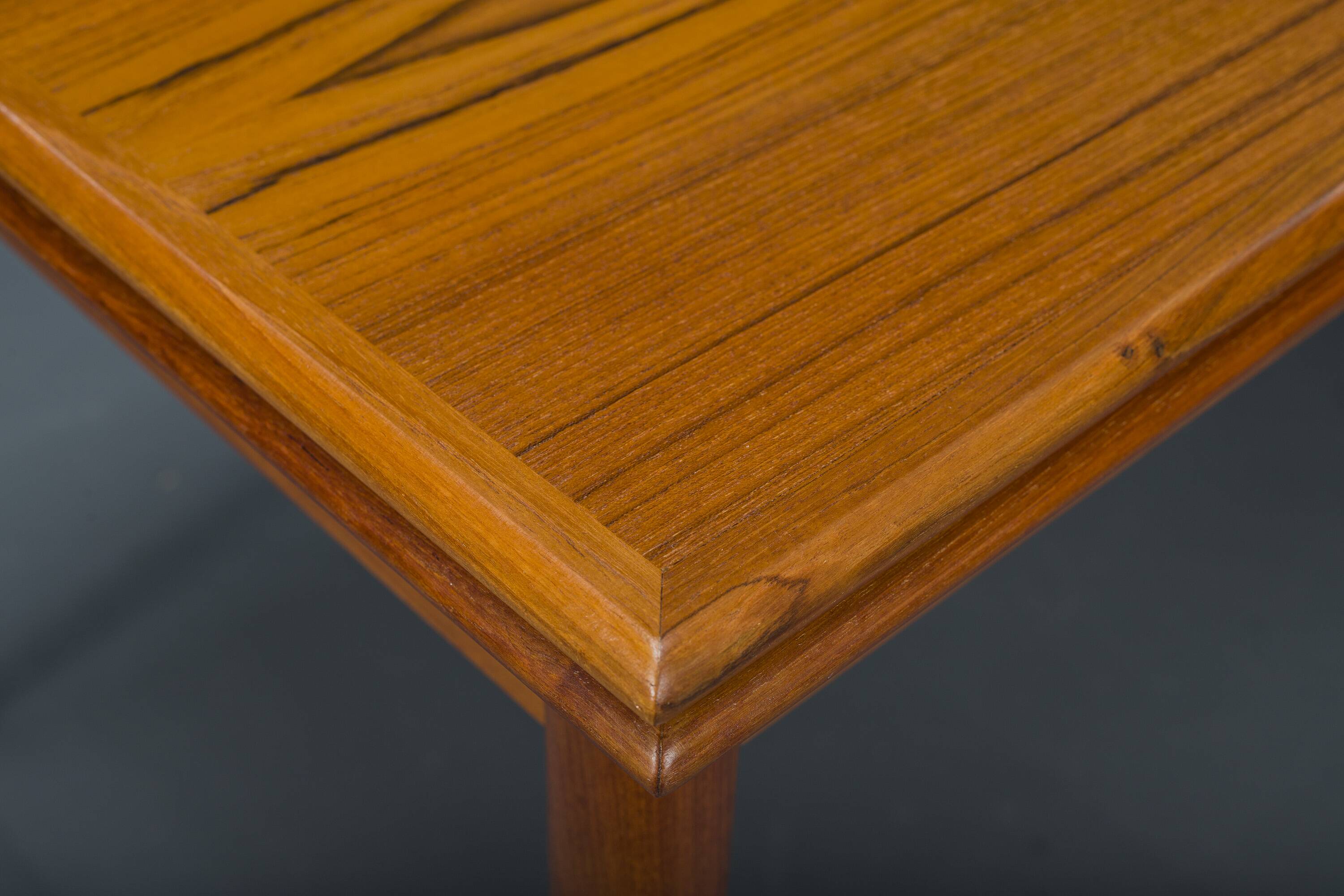 Vintage extendable teak dining table, Denmark, 1960s