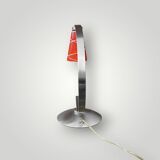 Curved retro-futuristic design lamp – Massive – 1990s