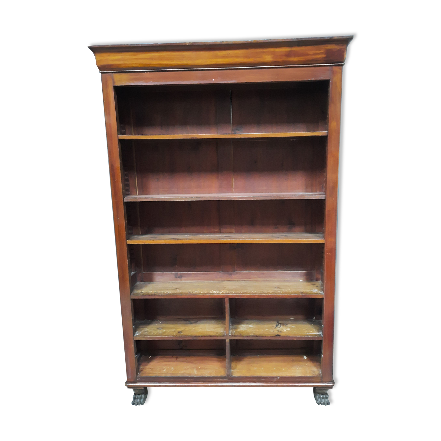 Mahogany plating floor on grifge feet