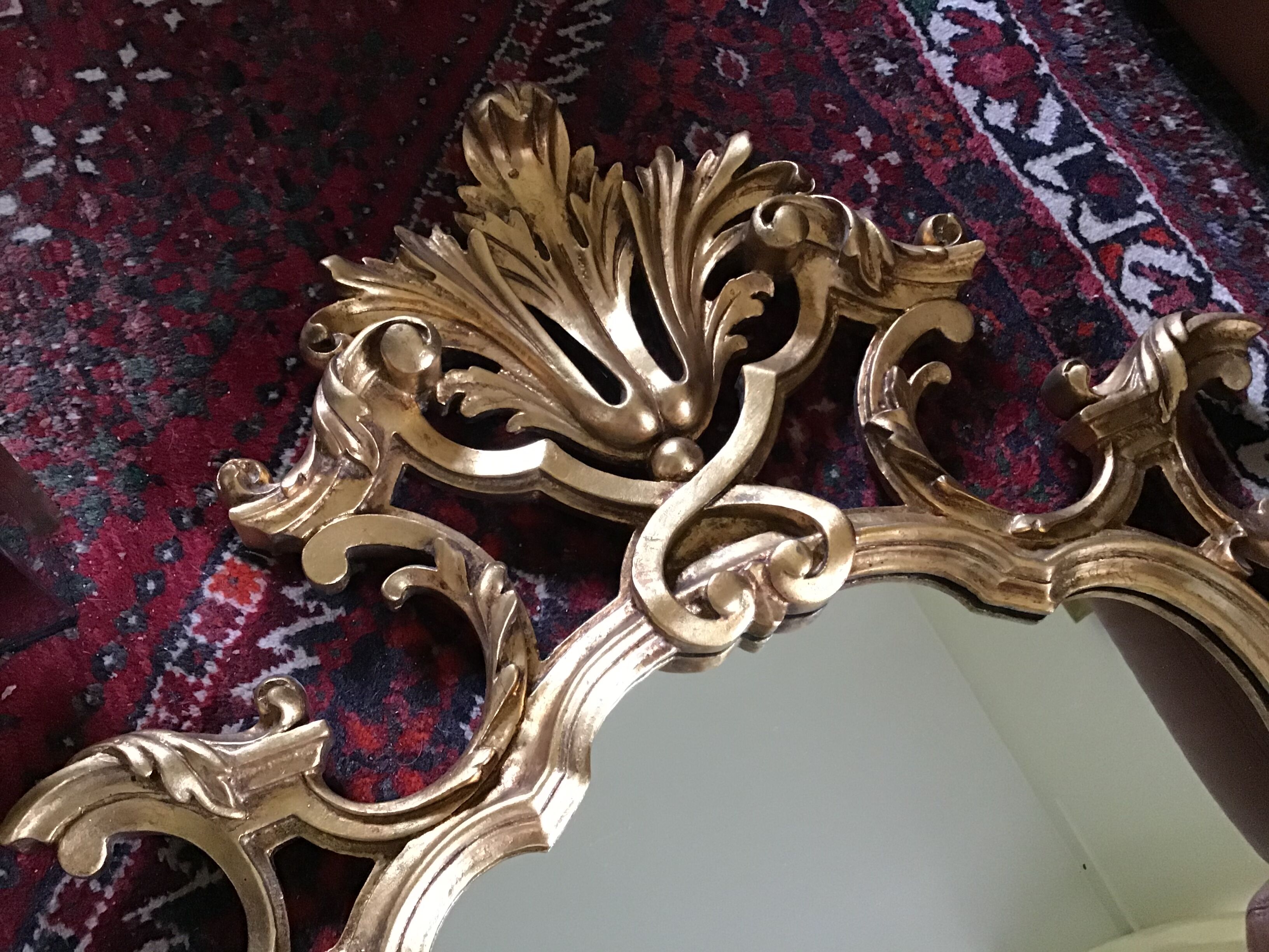 Italian mirror cornucopia