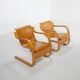 Set of Nr. 31 Cantilever Lounge Chairs by Alvar Aalto, 1930s