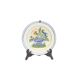 Antique plate in faience, 19th