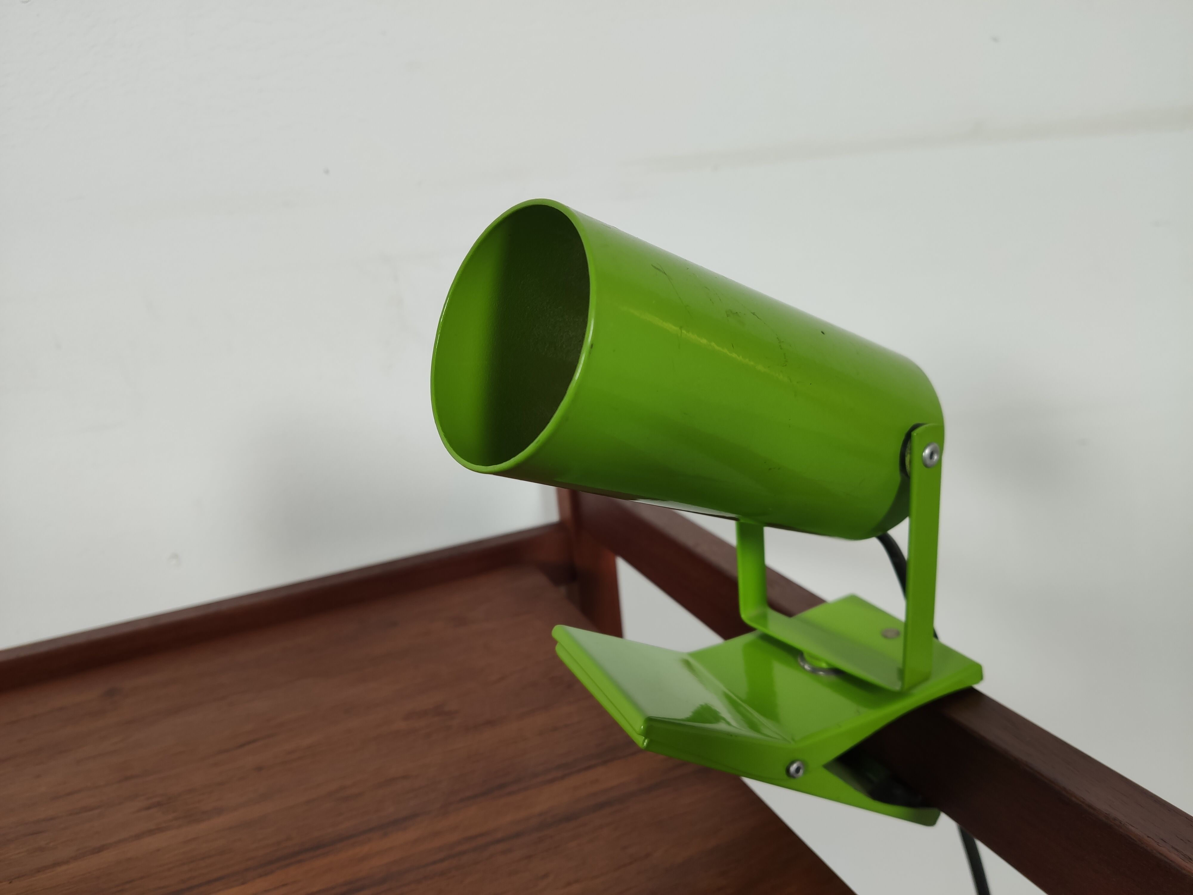 Lita 60/70s green 70s pincer lamp
