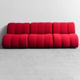Divano modulare tessuto mod. giannone seven salotti anni ’70 vintage modernariato