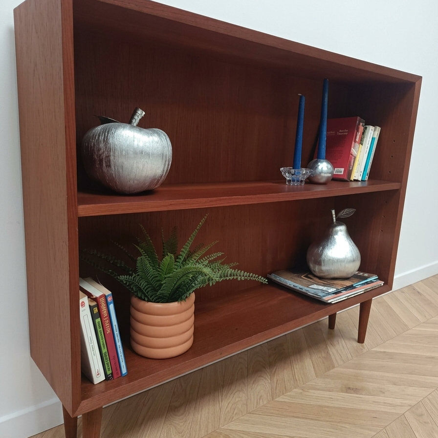 Vintage Scandinavian library