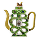 Chinese porcelain teapot puzzle, Famille Verte, 19th / early 20th century