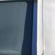 Plateau moderniste aluminium et verre fumé gris