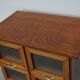 Vintage Dutch Beech & Pine Haberdashery Shop Cabinet / Vitrine, 1950s