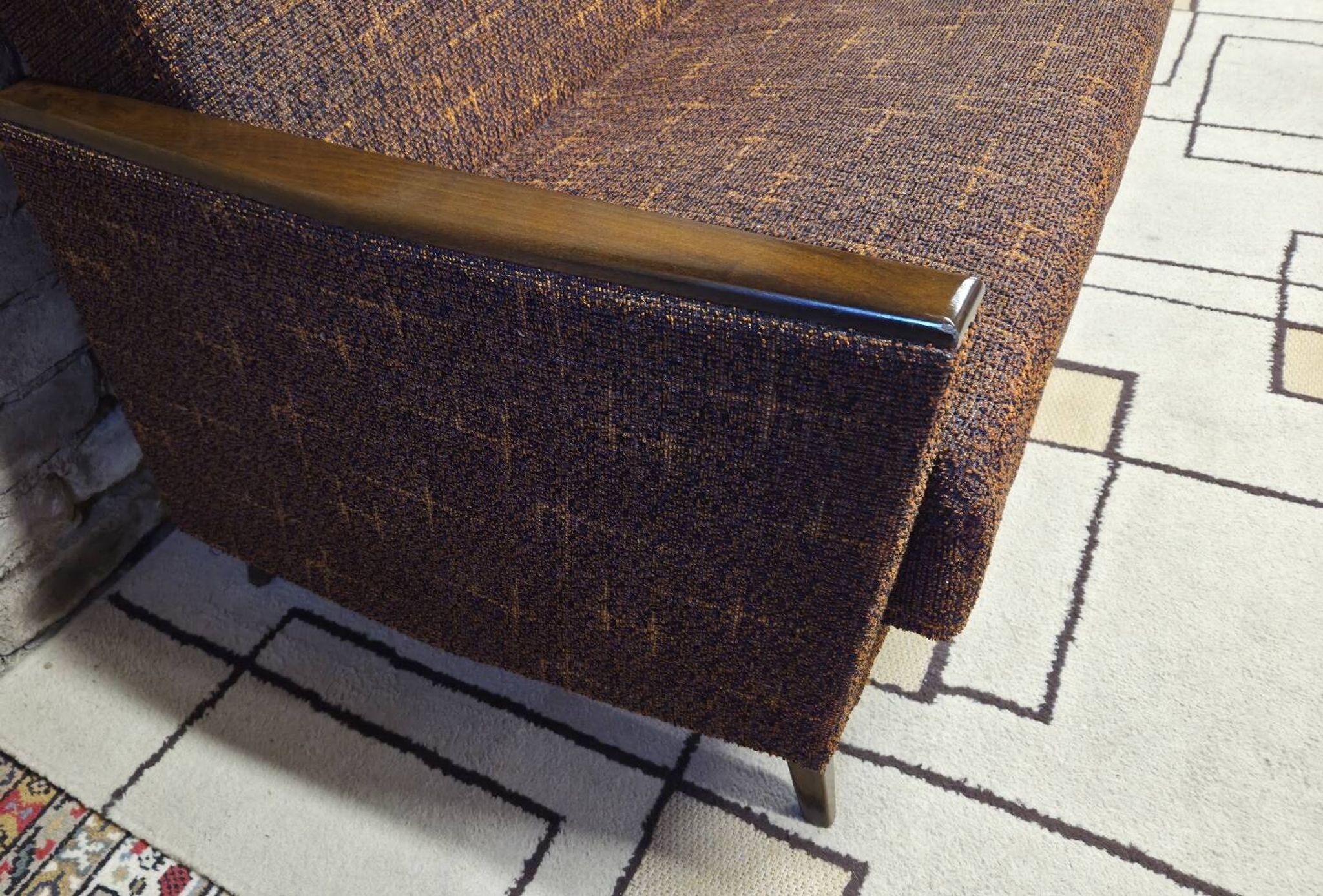 Canapé, daybed scandinave convertible années 1970