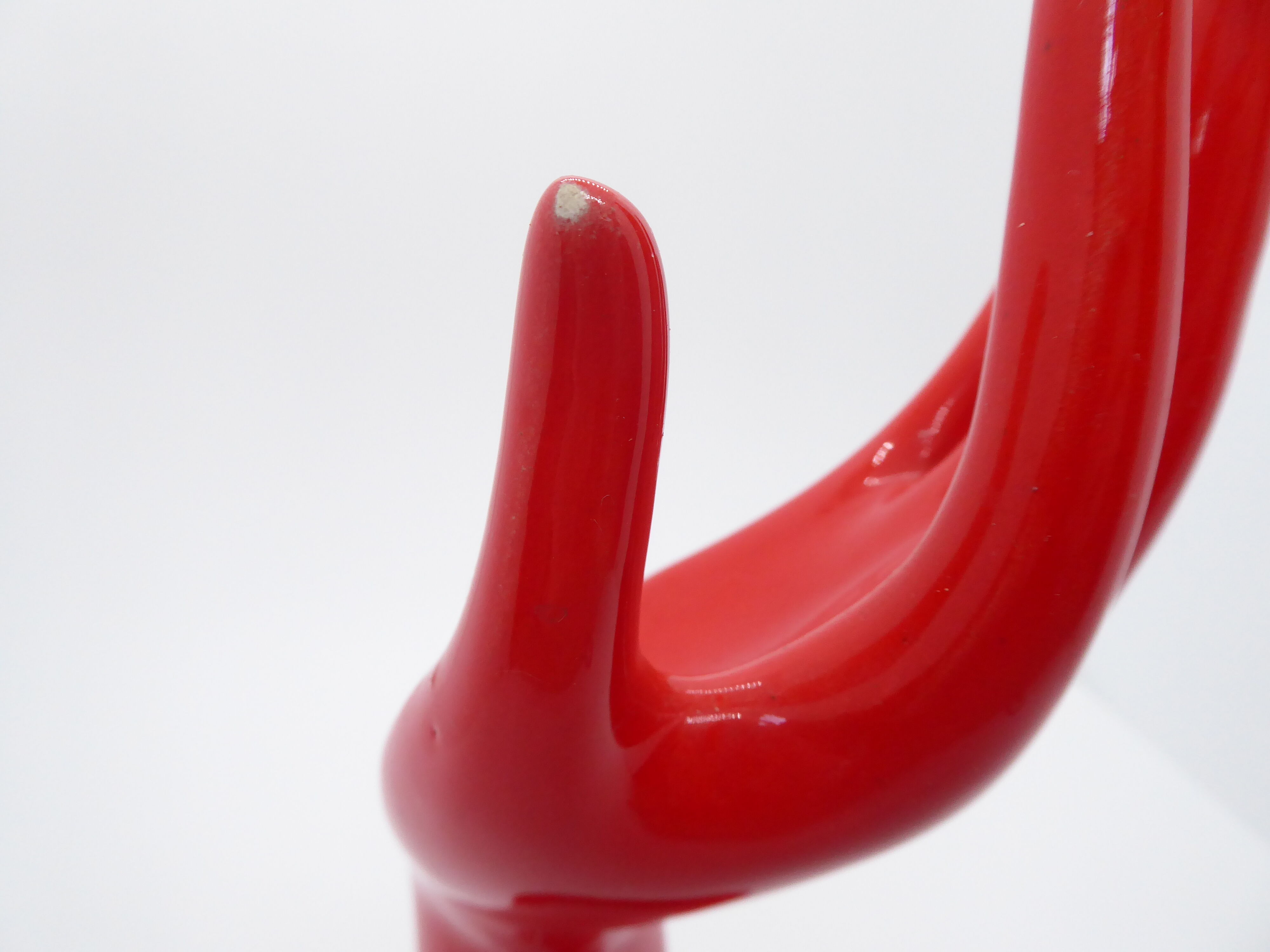 Vintage ceramic hand baguier soliflore