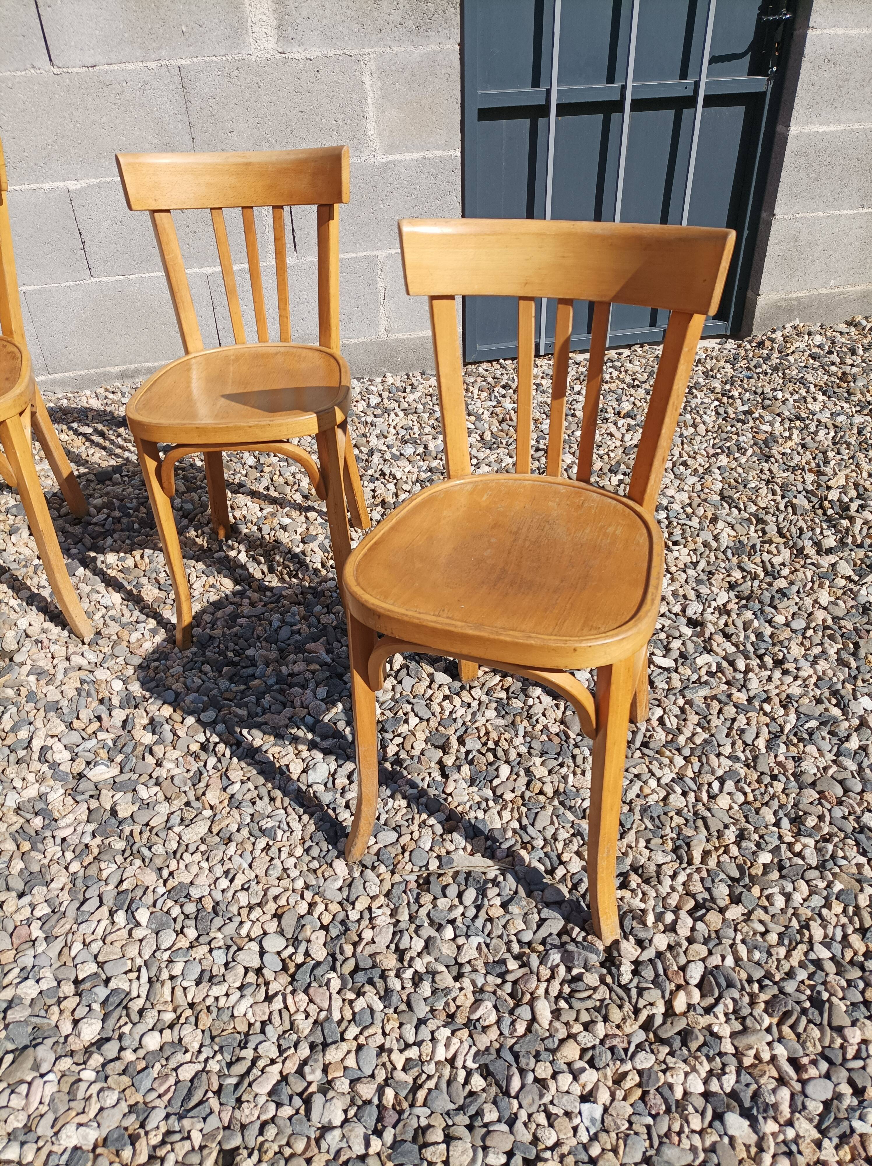 6 Vintage Baumann chairs