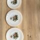 Set of 6 Arcopal Rose de France dessert plates